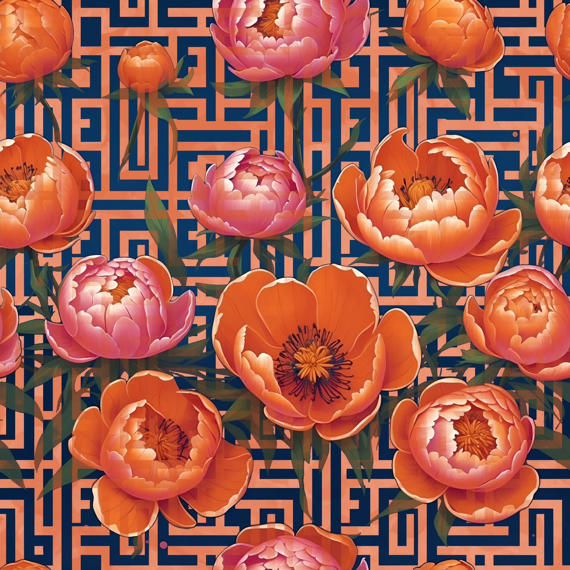 Peony Labyrinth