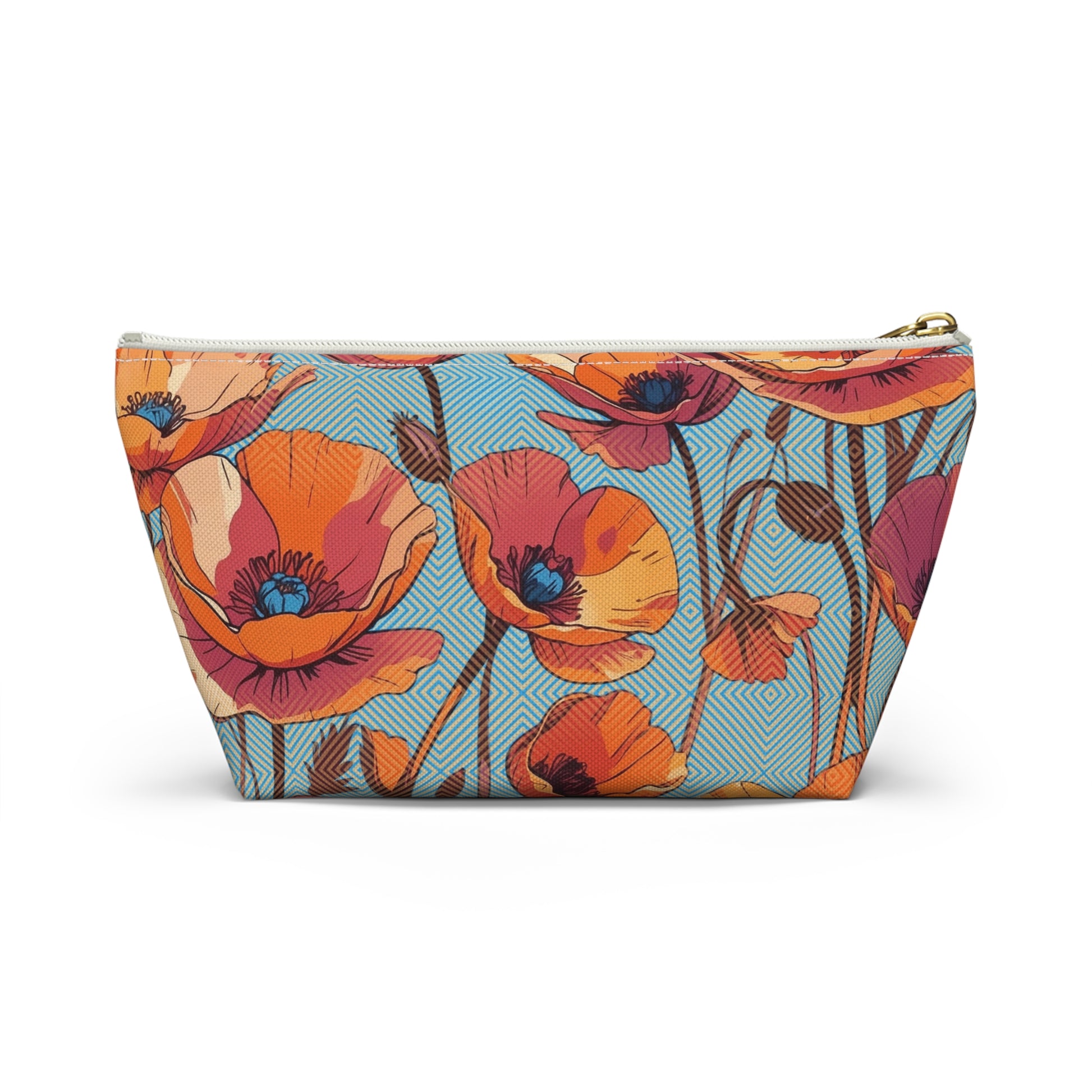 Hypnotic Bloom T-Bottom Makeup Bag