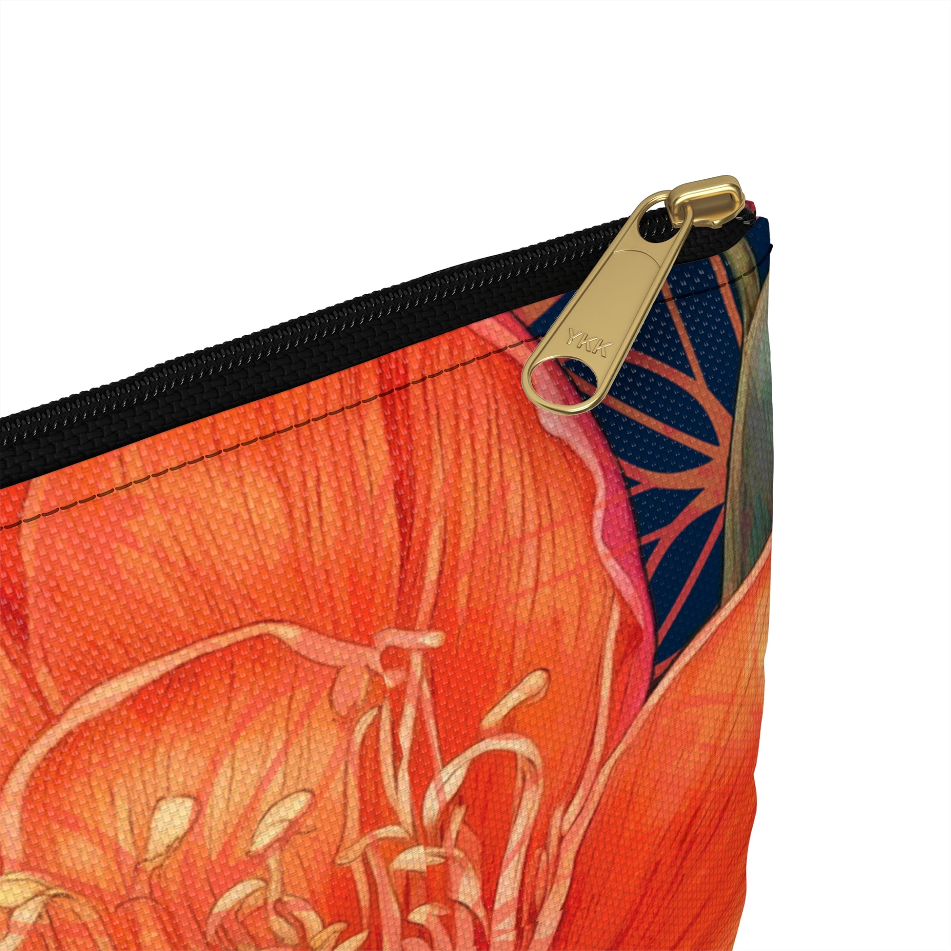 Lily of Life Flat Accessory Pouch