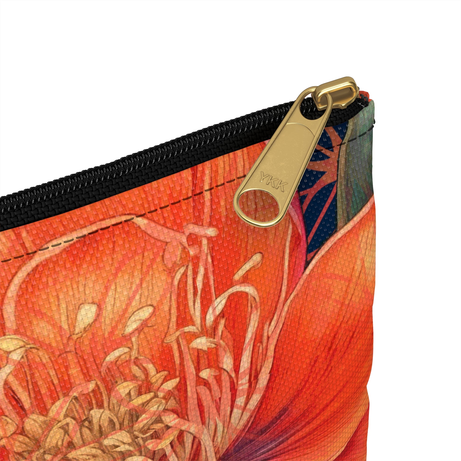Lily of Life Flat Accessory Pouch