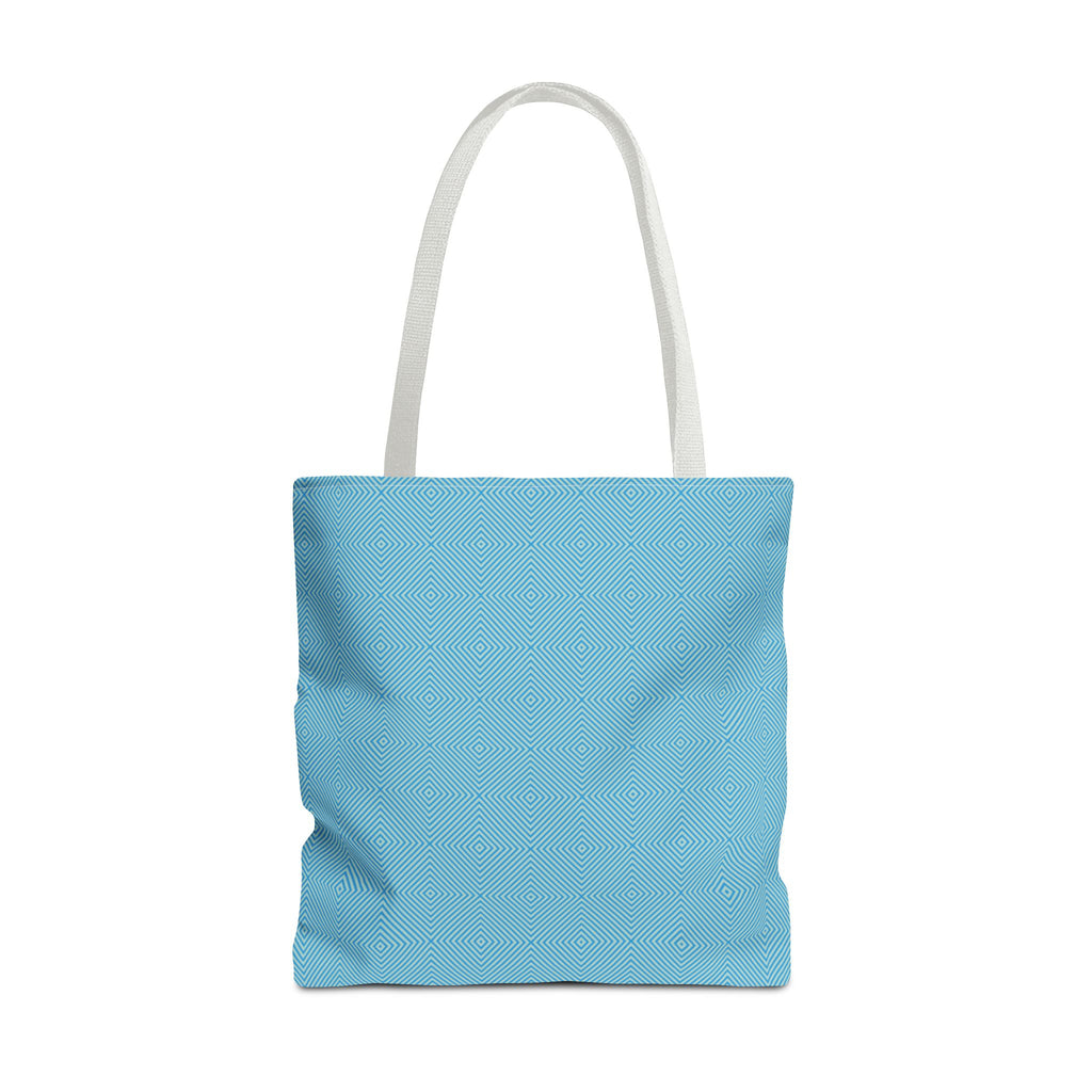Hypnotic Bloom Geometric Background Tote Bag