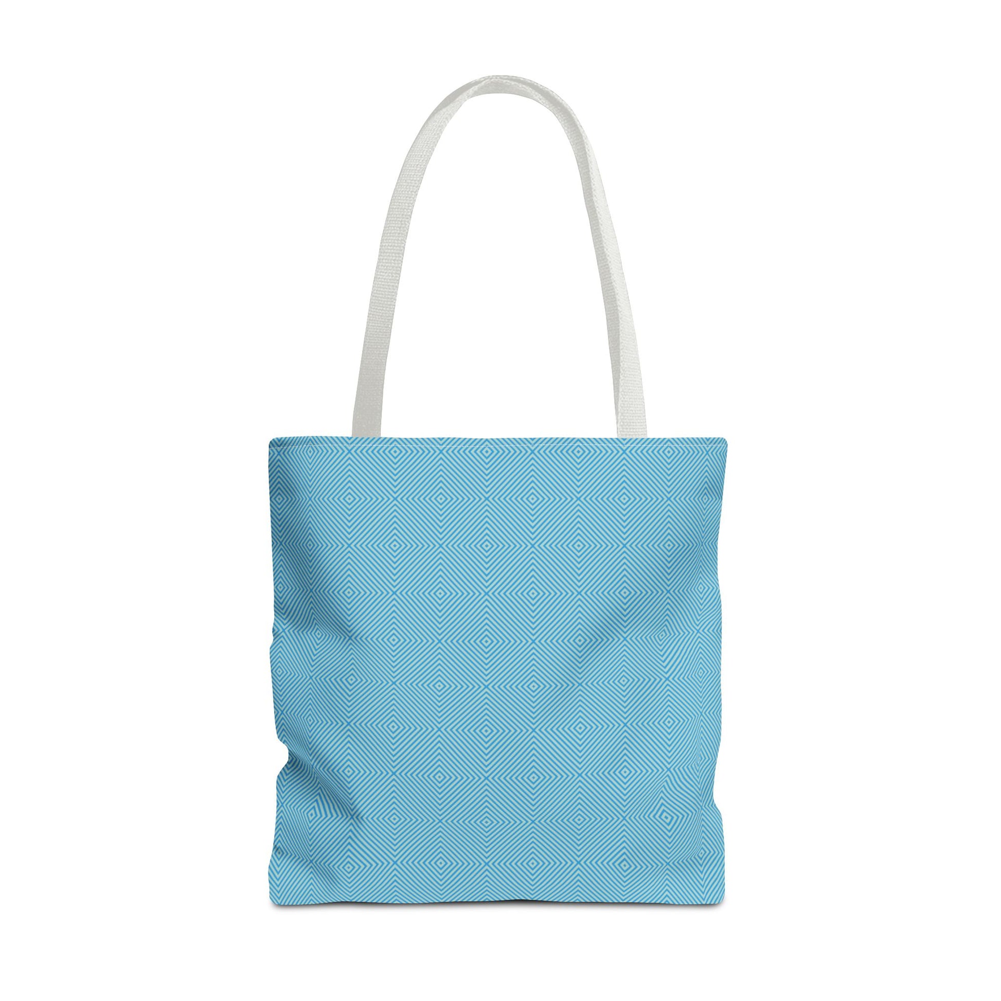 Hypnotic Bloom Geometric Background Tote Bag