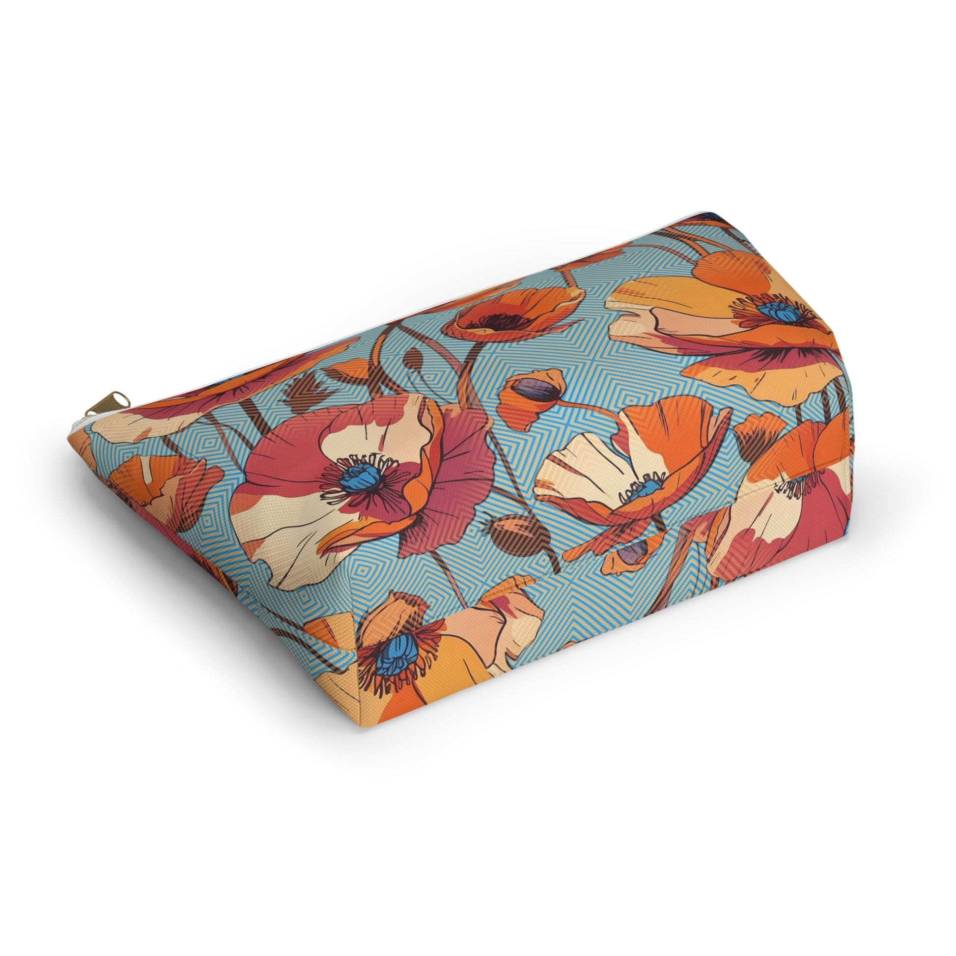 Hypnotic Bloom T-Bottom Makeup Bag