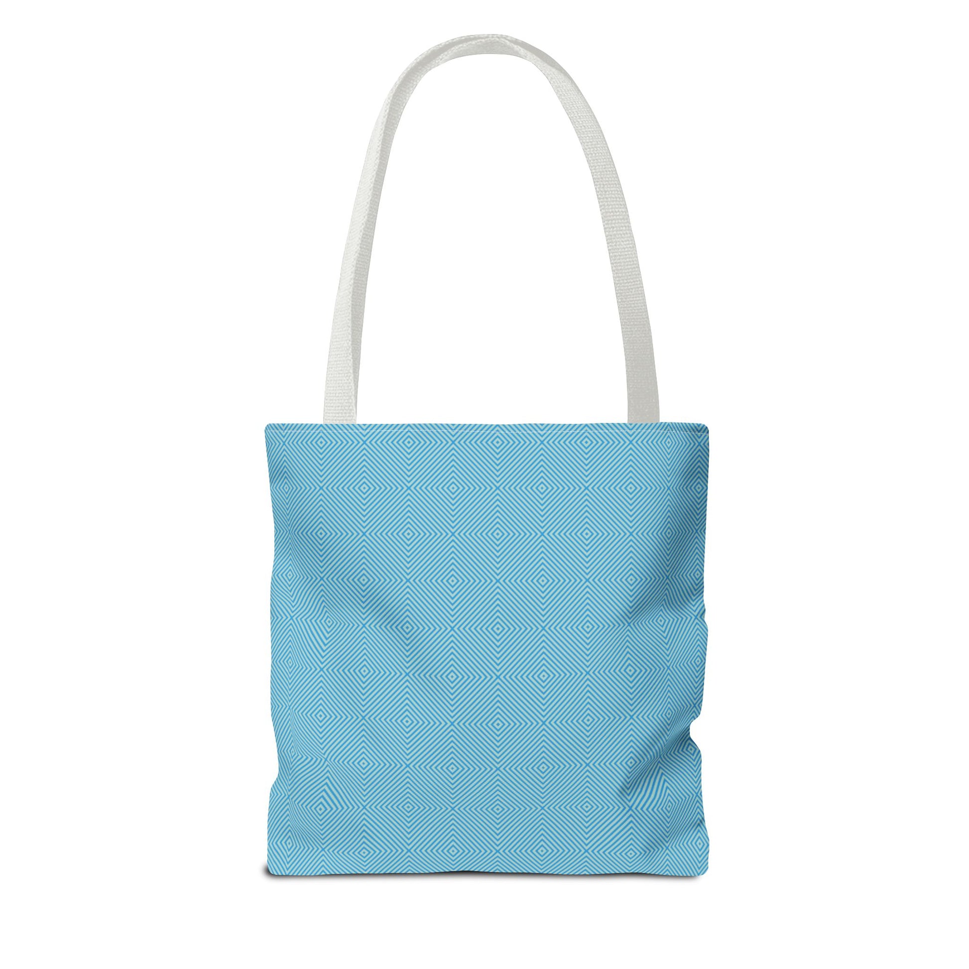 Hypnotic Bloom Geometric Background Tote Bag