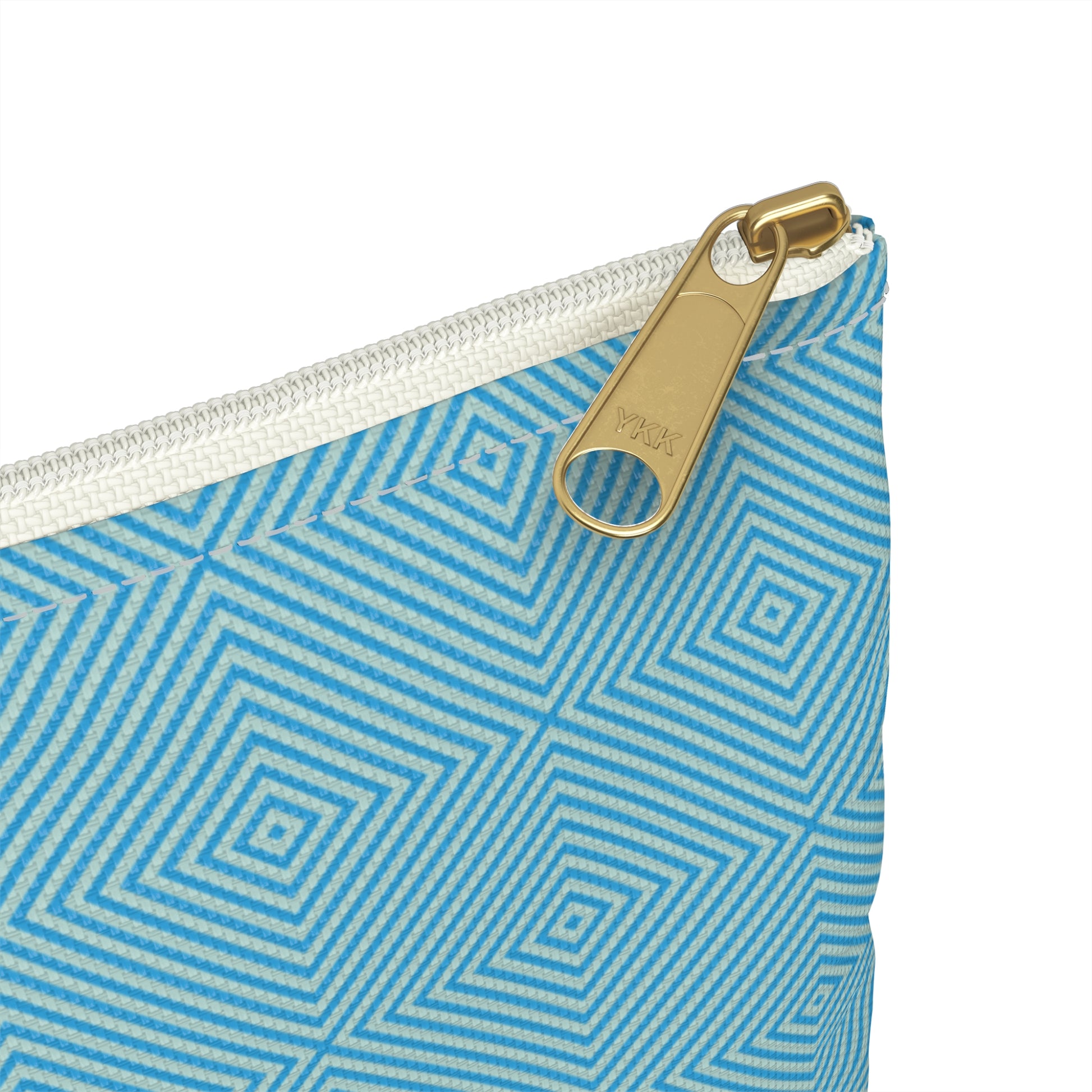 Bundle and Save! Hypnotic Bloom Tote Bag and Geometric Background Flat Accessory Pouch