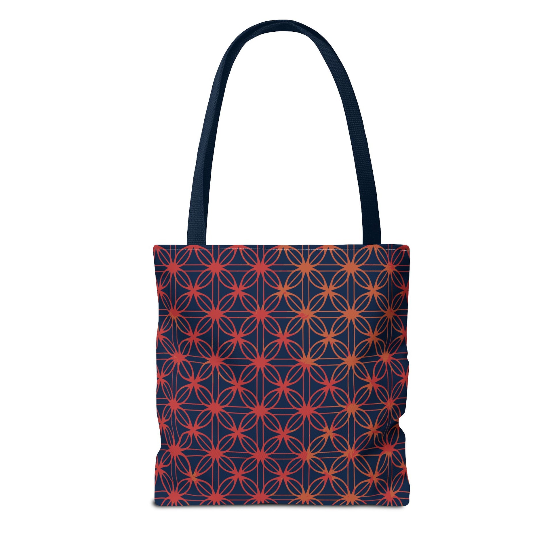 Lily of Life Geometric Background Tote Bag