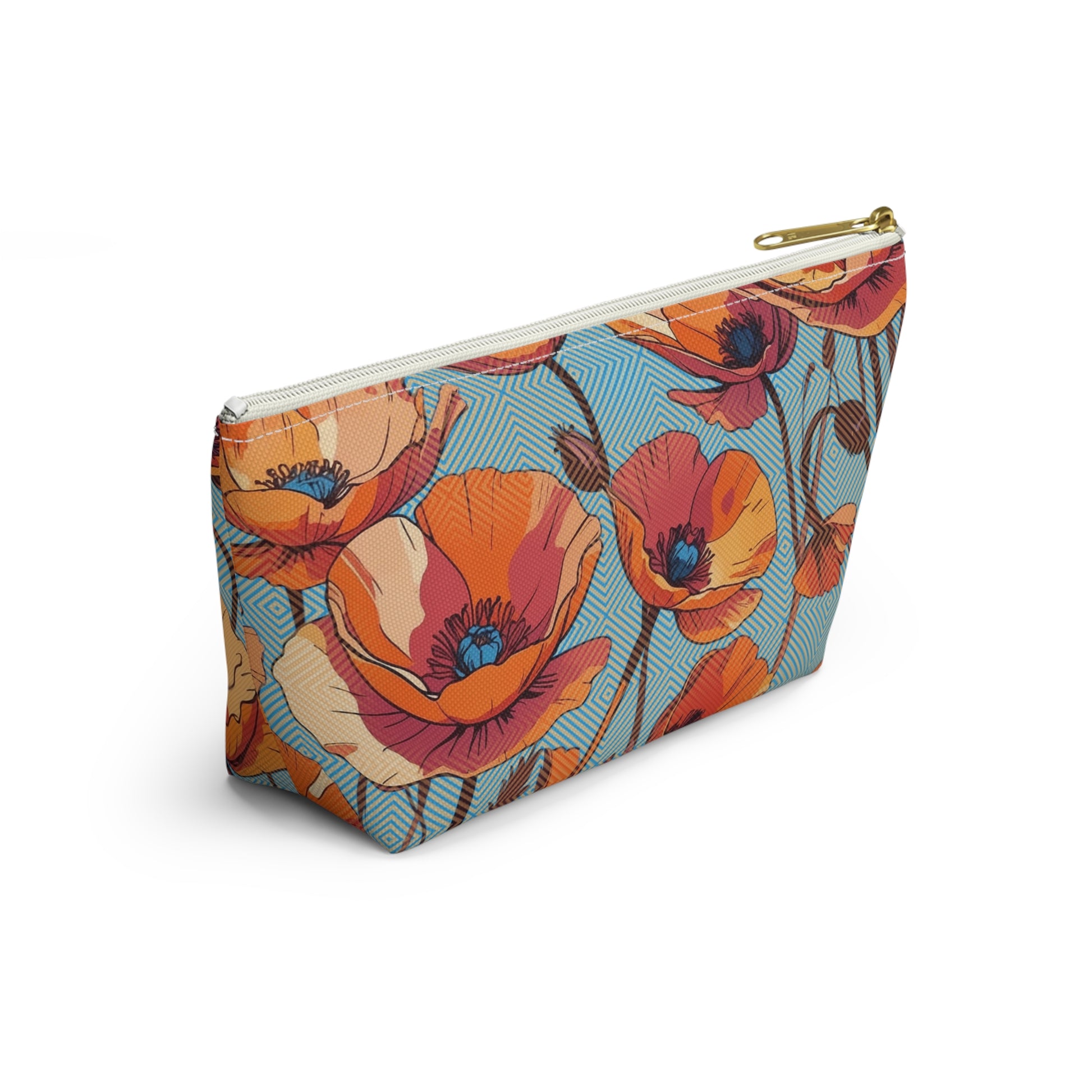 Hypnotic Bloom T-Bottom Makeup Bag