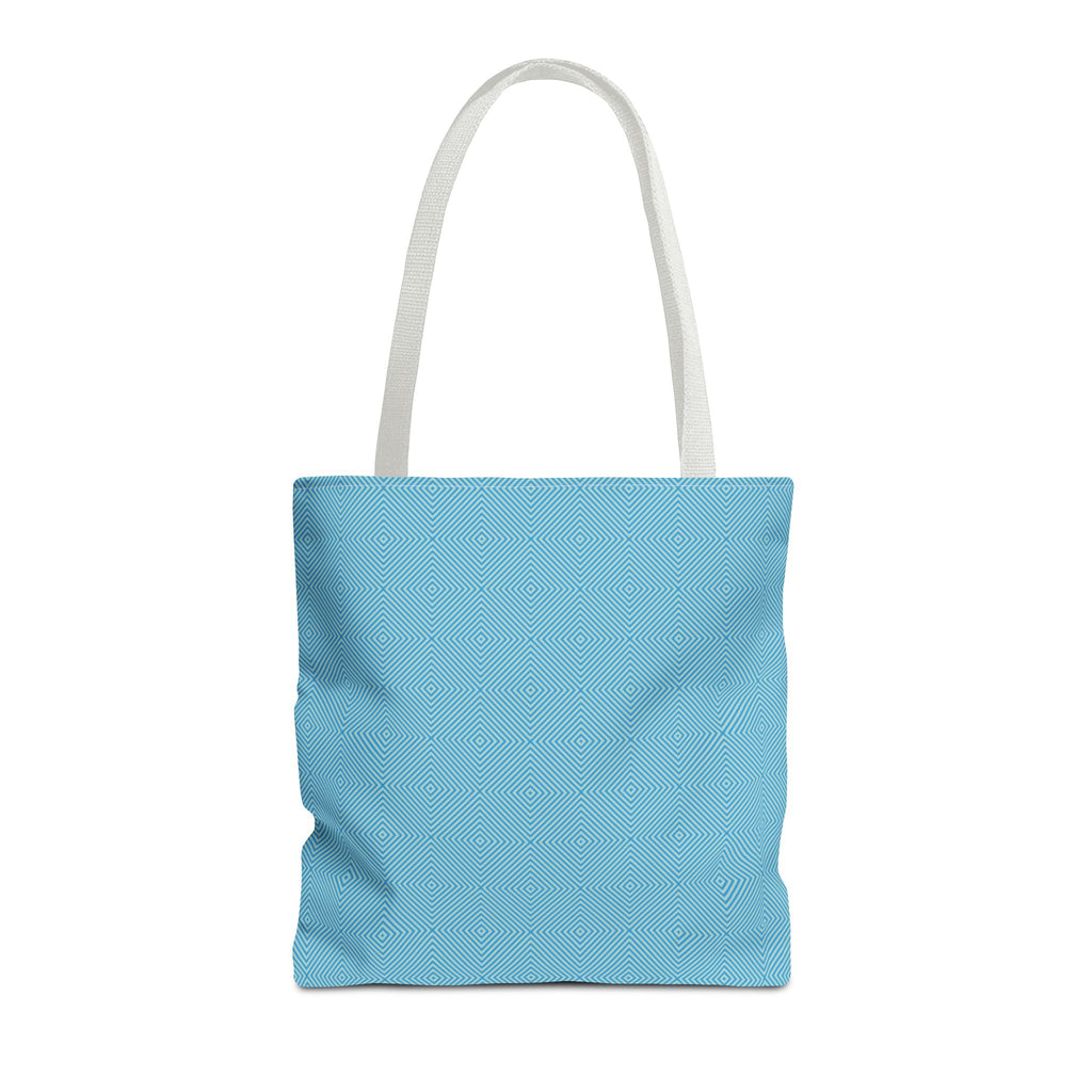 Hypnotic Bloom Geometric Background Tote Bag