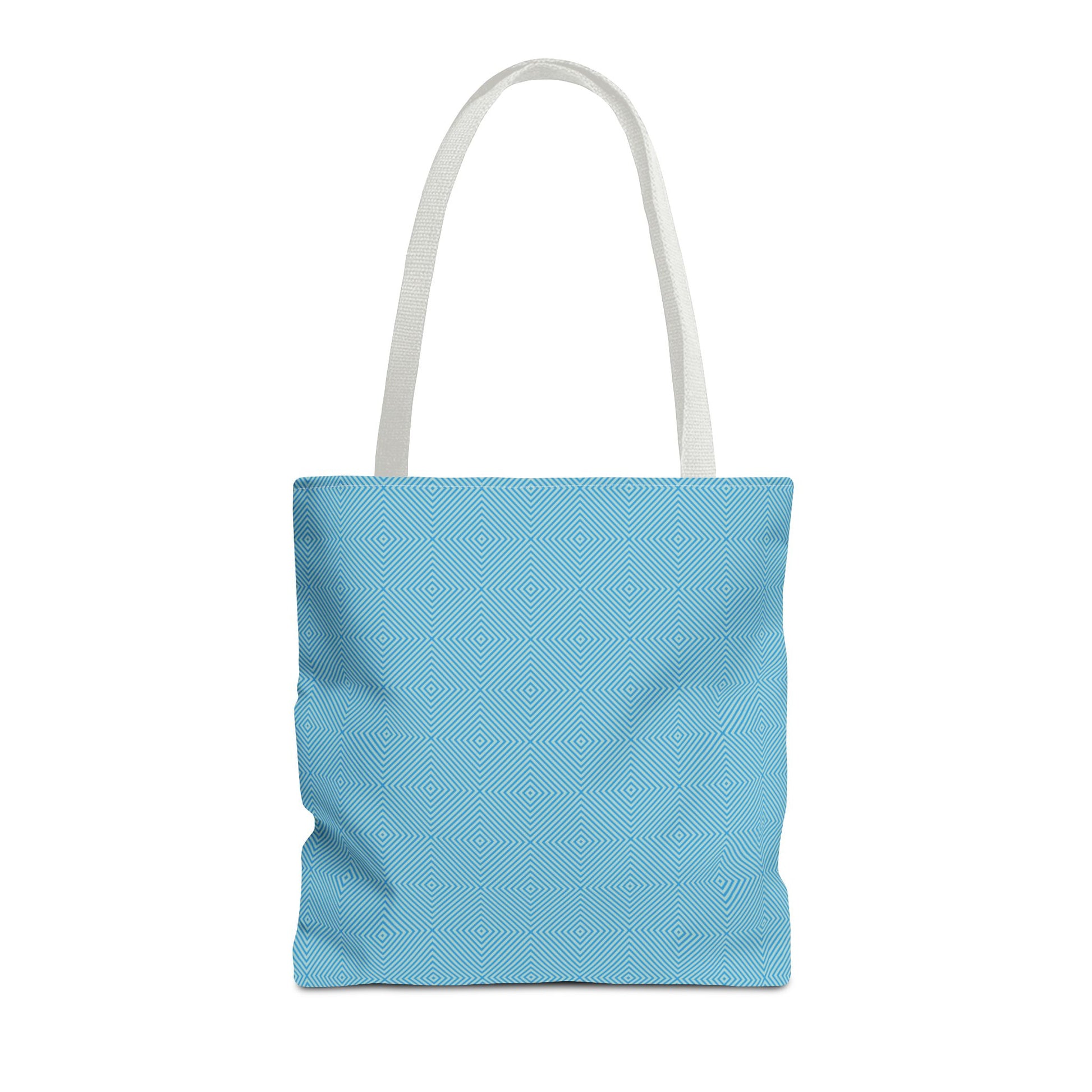 Hypnotic Bloom Geometric Background Tote Bag