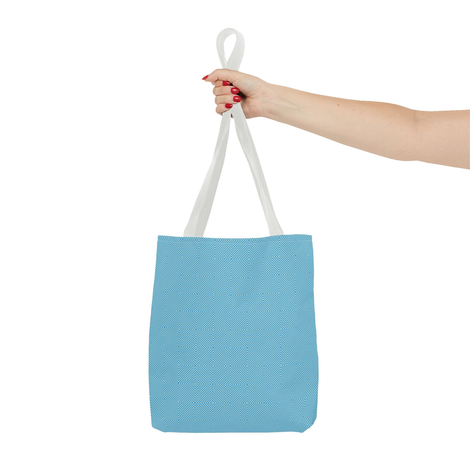 Hypnotic Bloom Geometric Background Tote Bag