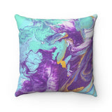 The Sky’s Birth 03/04: REVERSIBLE Square Throw Pillow