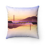 Golden Gate Mirrored 01/03: REVERSIBLE Throw Pillow