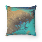 The Absent Twilight 02/03: REVERSIBLE Square Throw Pillow