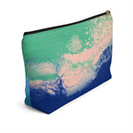 Lost In The Waves 01: Zipper T Bottom Pouch