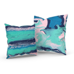 Daydreaming In The Spring 01/03: REVERSIBLE Throw Pillow