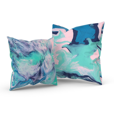 Daydreaming In The Spring 02/03: REVERSIBLE Throw Pillow